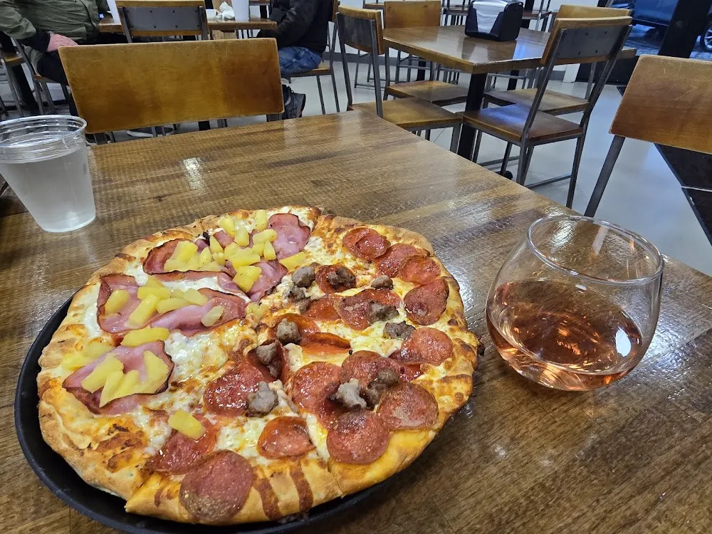 Pepperoni and Hawaiian Pizza